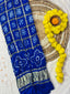Gaji Silk Checks Bandhej Dupatta