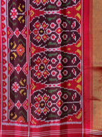 Exclusive Motifs Design Handwoven Patola Silk Saree