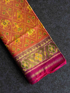 Handwoven Patola Silk Saree Narikunjan
