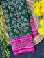 Navratna Manekchowk Design Handwoven Patola Silk Saree