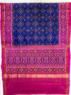 Navratna Traditional Design Handwoven Patola Silk Saree