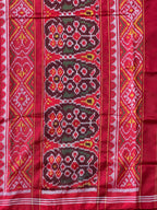 Yellow Fusion Design Handwoven Patola Silk Saree