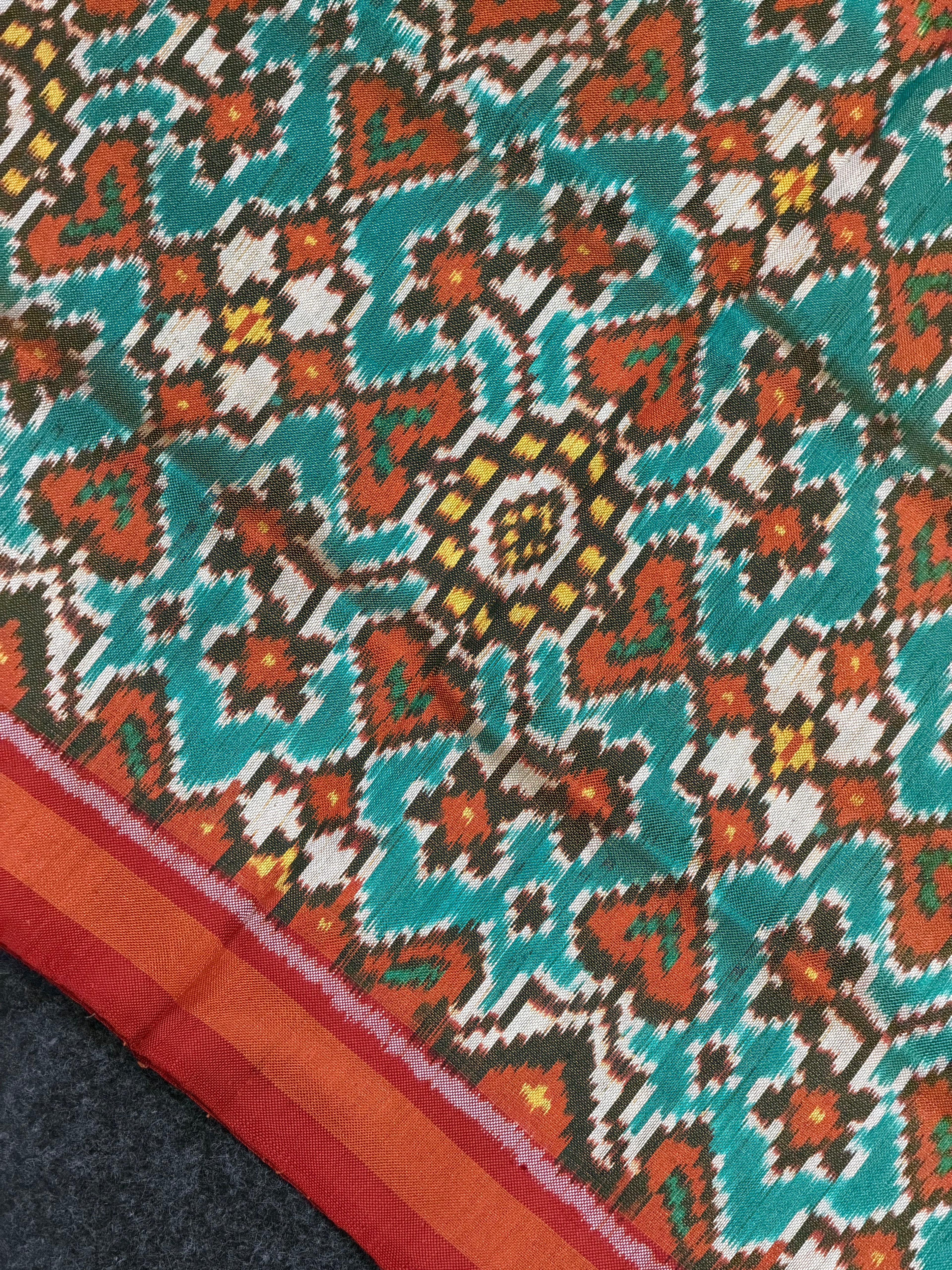 Tissue Double Zari Patola Saree