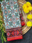Pure White Traditional Design Handwoven Patola Silk Saree