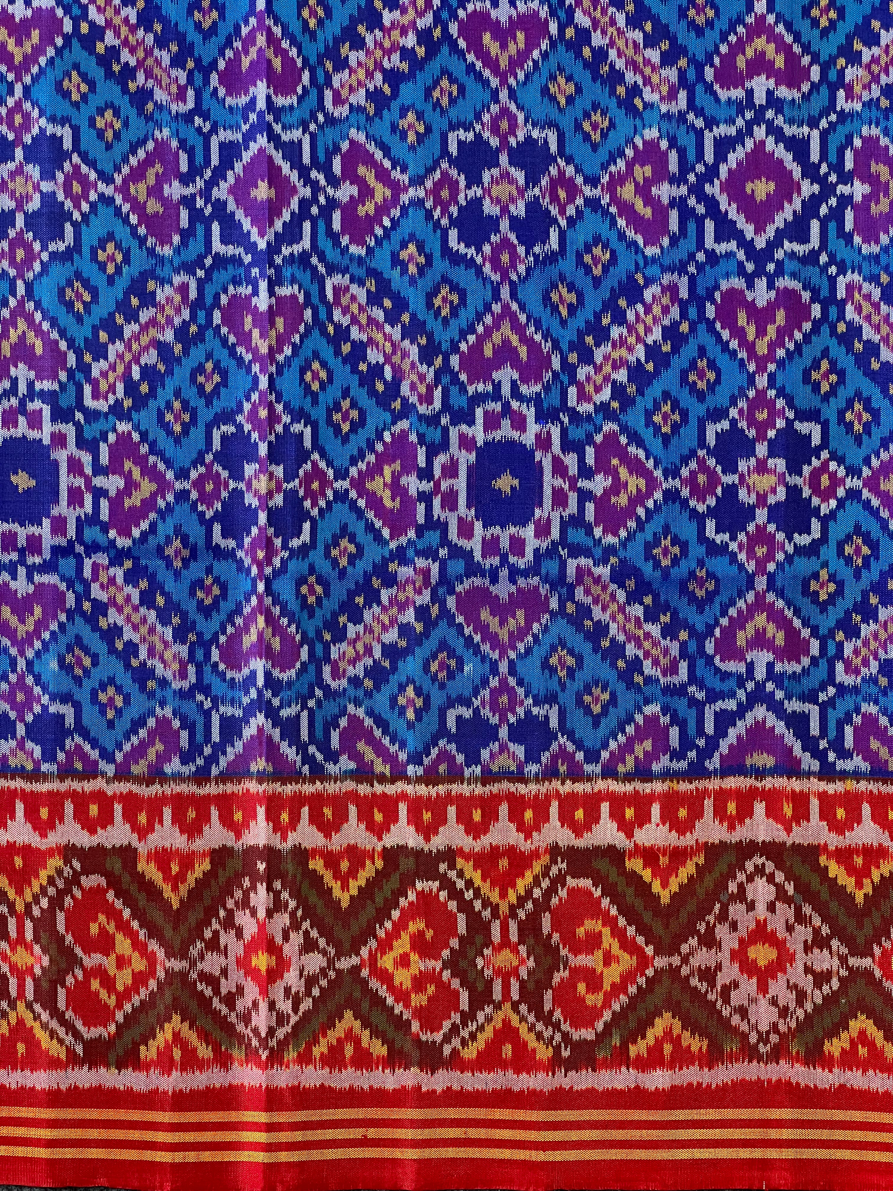 Manekchowk Traditional Design Handwoven Patola Dupatta