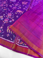 Motifs Design Handwoven Patola Silk Saree