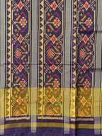 Navratna Traditional Design Handwoven Patola Silk Saree