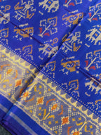 Narikunj Traditional Design Handwoven Patola Silk Saree