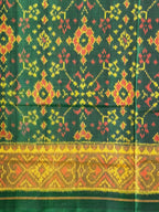 Navratna Traditional Design Handwoven Patola Silk Saree