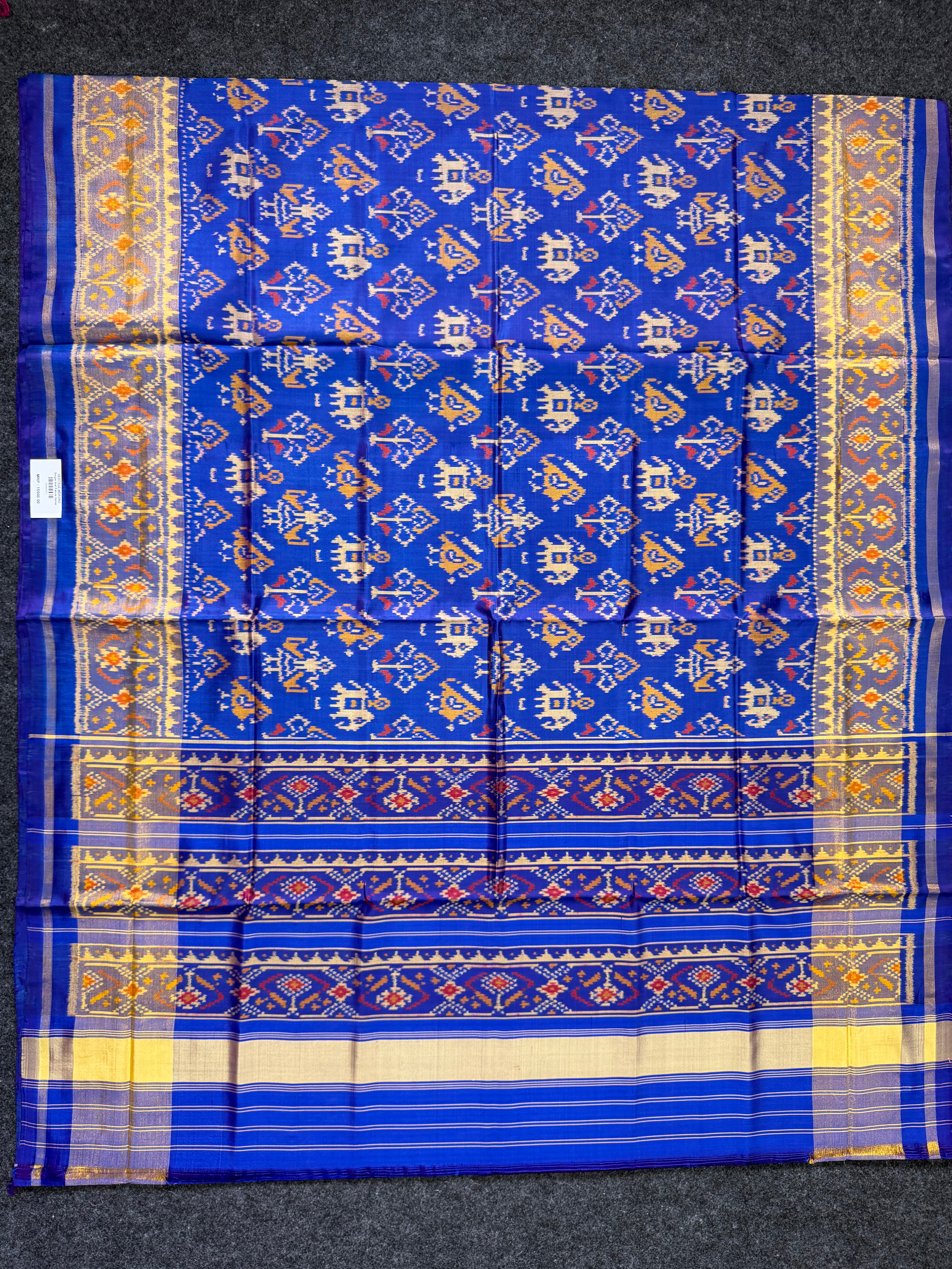 Narikunj Traditional Design Handwoven Patola Silk Saree