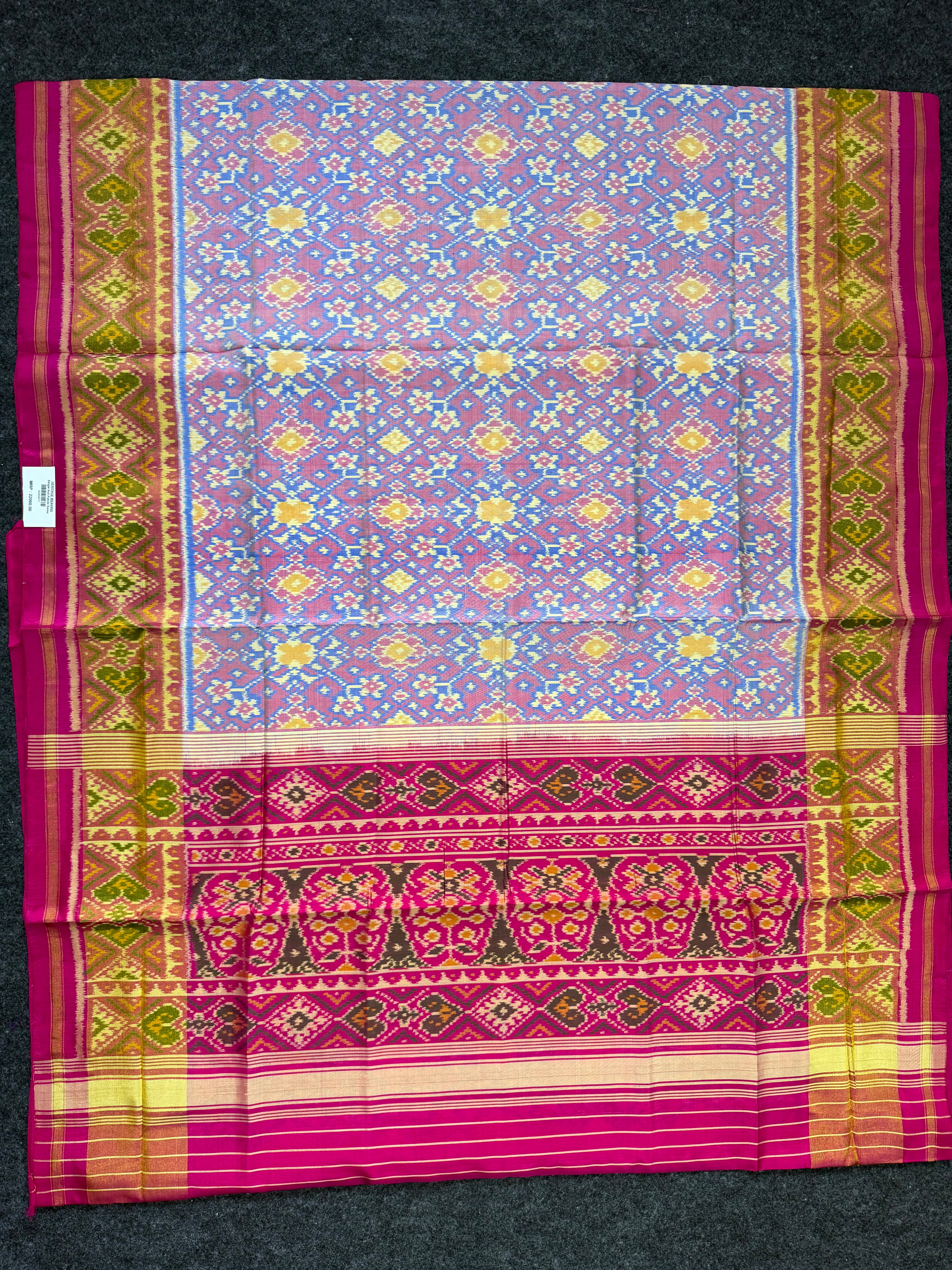 Exclusive Handwoven Patola Silk Saree