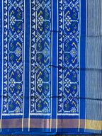 Manekchowk-Navratna Mix Design Handwoven Patola Silk Saree
