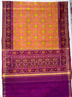 Navratna Traditional Design Handwoven Patola Silk Saree