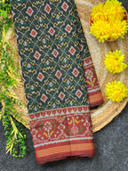 Traditional Design Handwoven Patola Silk Saree