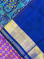 Fancy Design Handwoven Patola Silk Saree