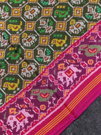 Handwoven Patola Silk Saree Narikunjan