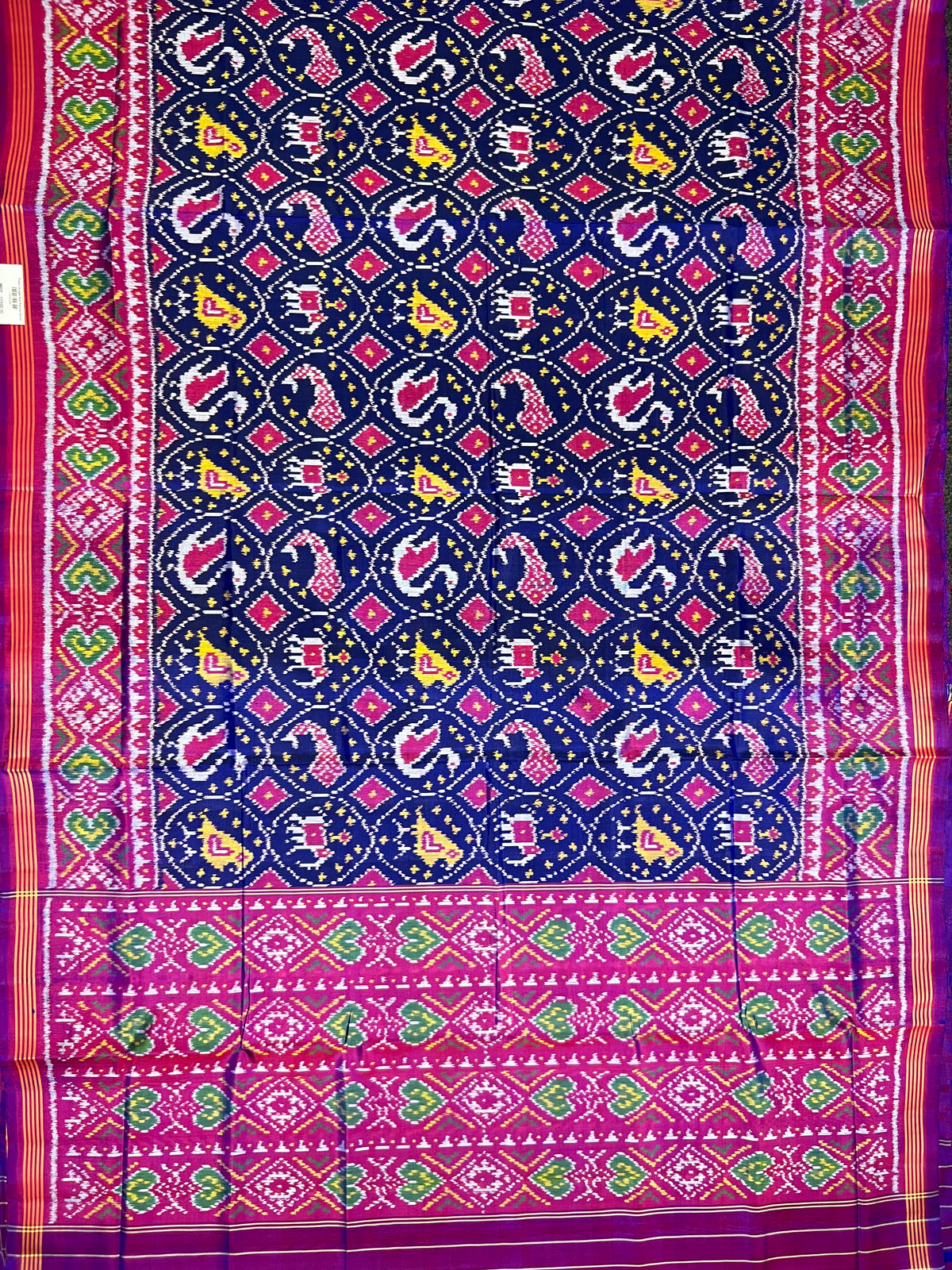 Motif Design Handwoven Patola Silk Saree