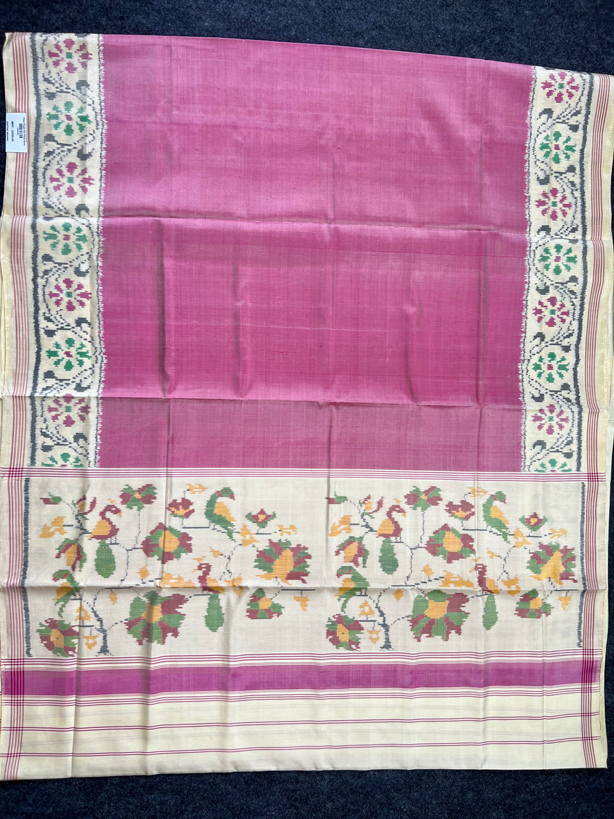 Gala Border With Exclusive Pallu Handwoven Patola Silk Saree
