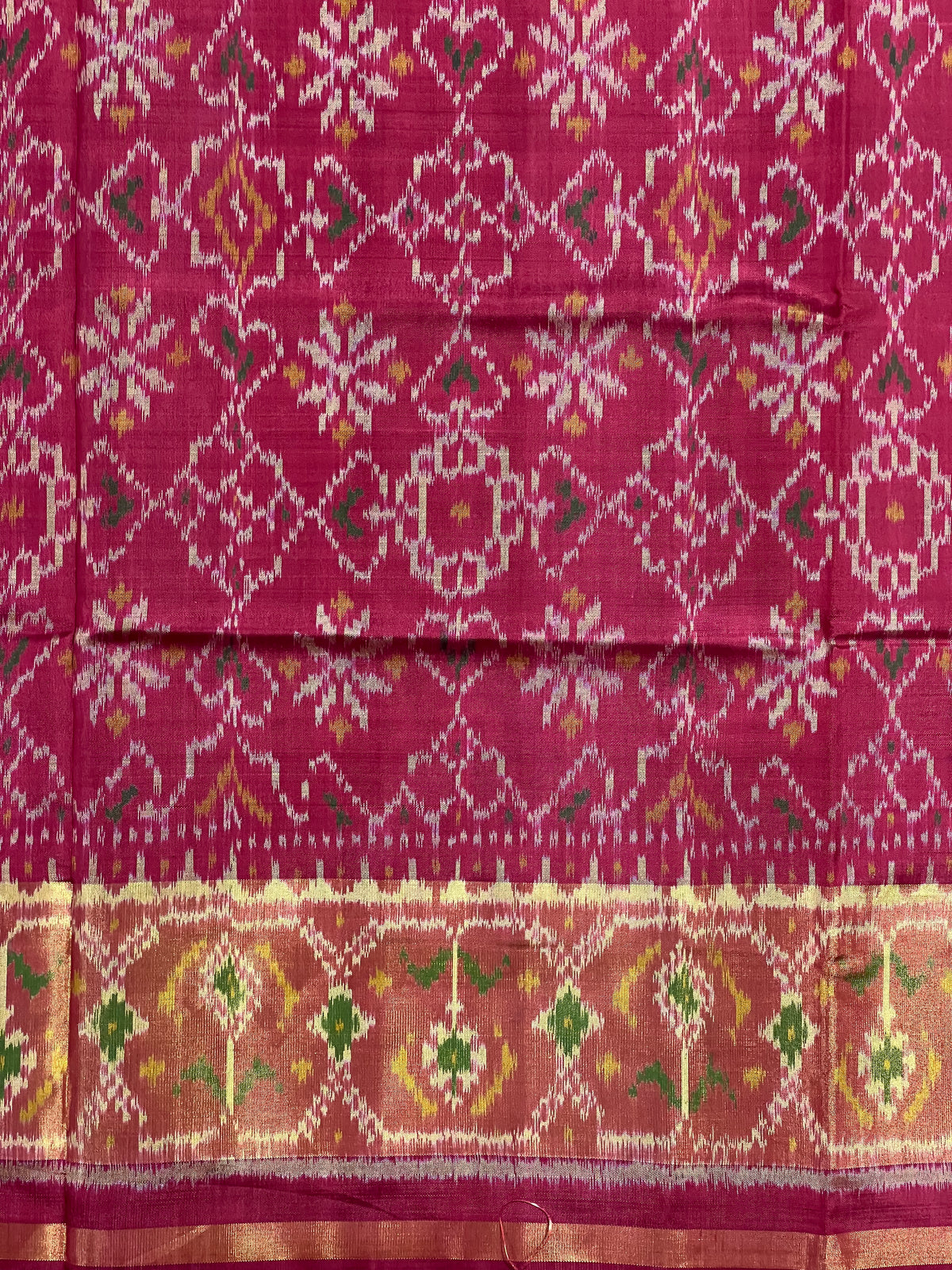 Manekchowk Traditional Design Handwoven Patola Silk Saree