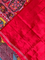 Exclusive Motifs Design Handwoven Patola Silk Saree
