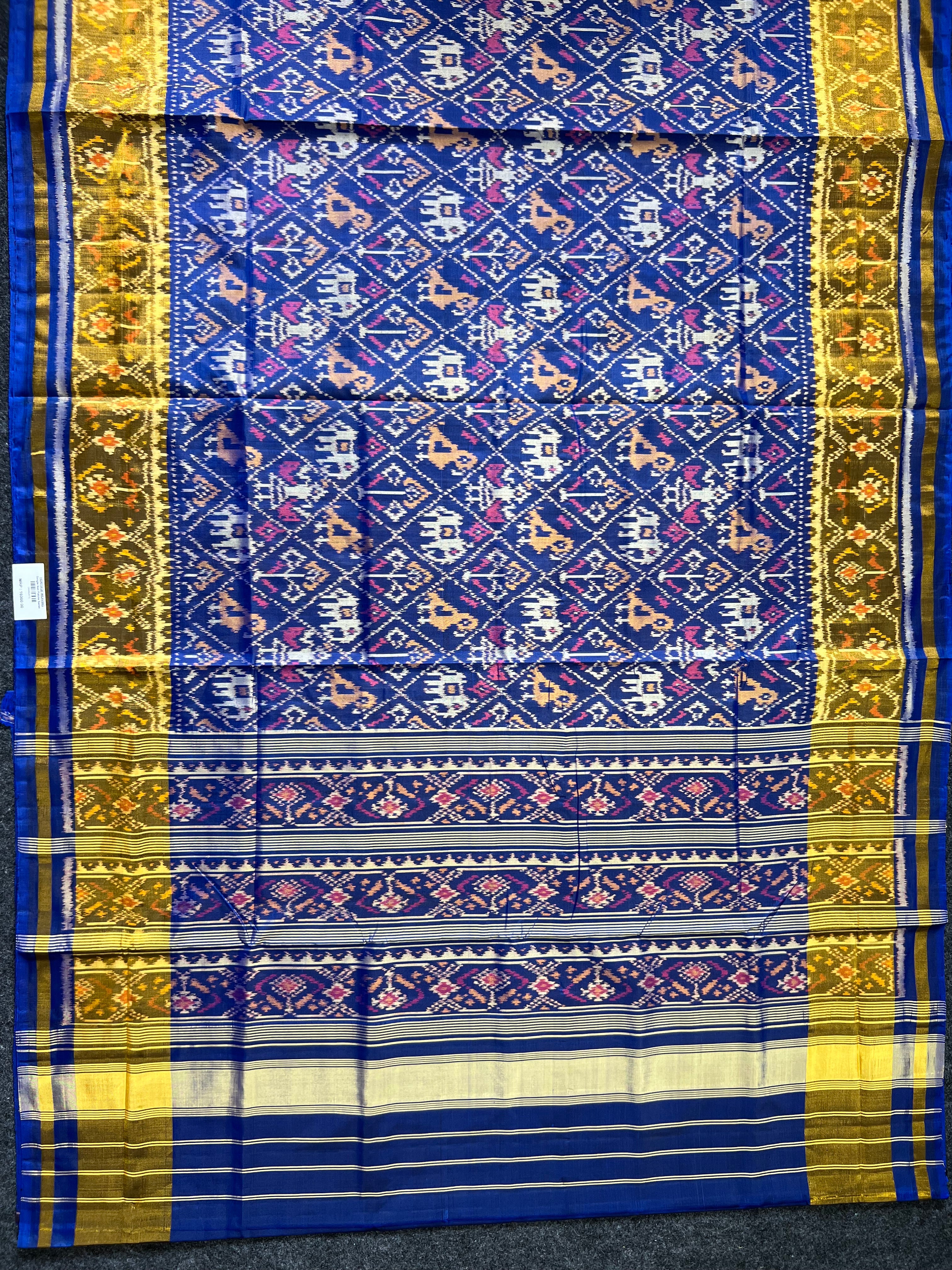 Narikunj Tradition Design Handwoven Patola Silk Saree