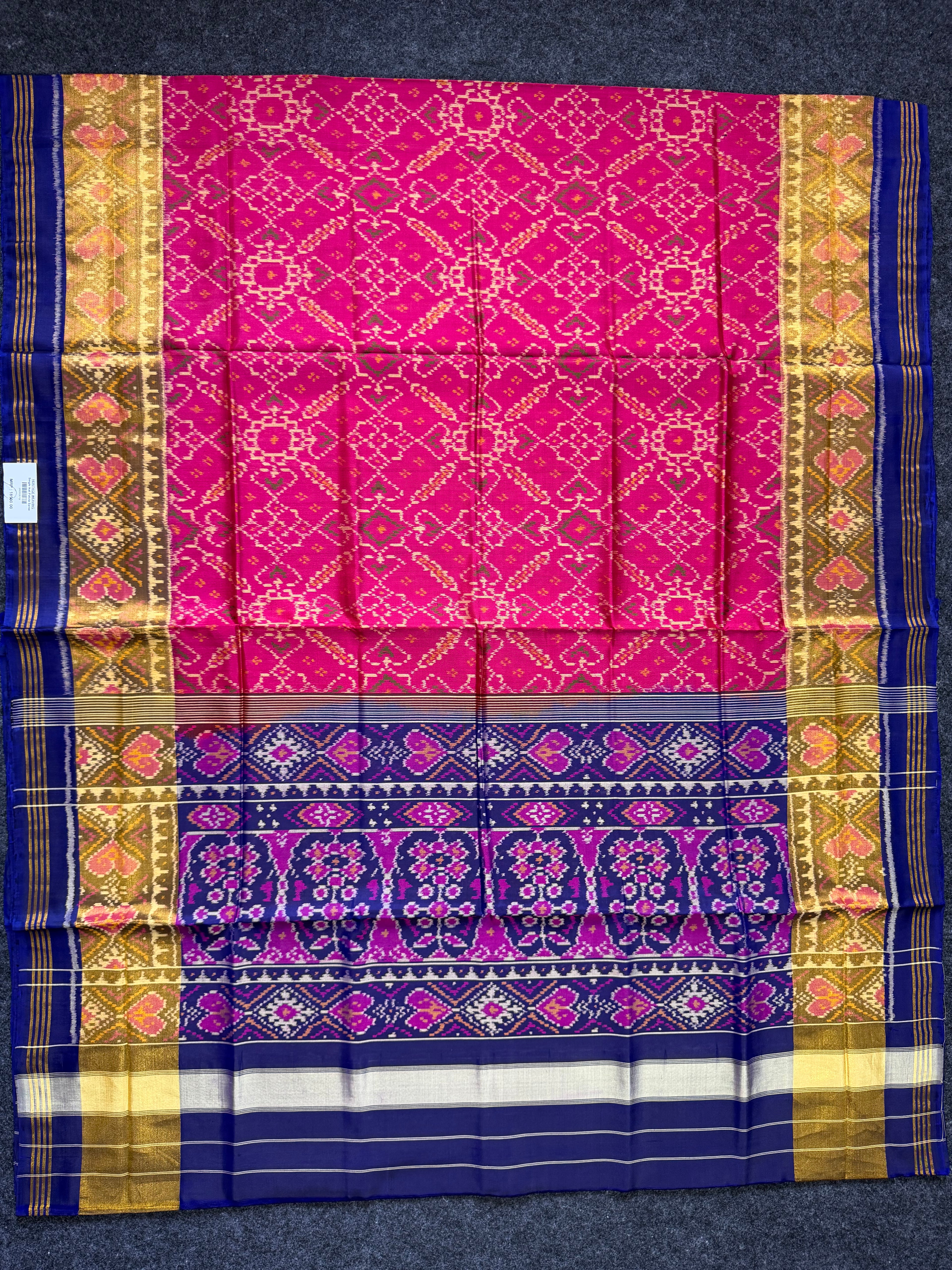 Handwoven Patola Silk Saree