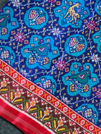 Exclusive Motifs Design Handwoven Patola Silk Saree