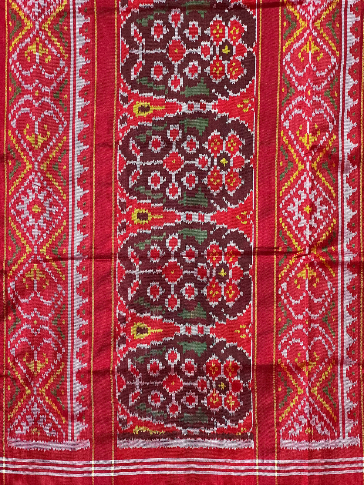 Motif Exclusive Design Handwoven Patola Silk Saree