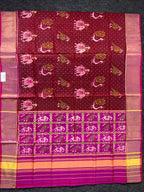 Motifs Design Handwoven Patola Silk Saree