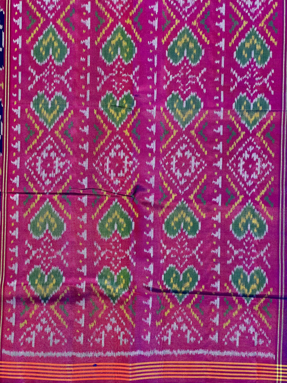 Motif Design Handwoven Patola Silk Saree