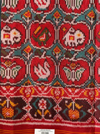 Exclusive Motif Design Handwoven Patola Silk Saree