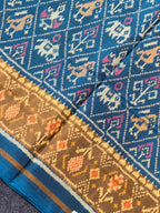 Narikunj Traditional Design Handwoven Patola Silk Saree