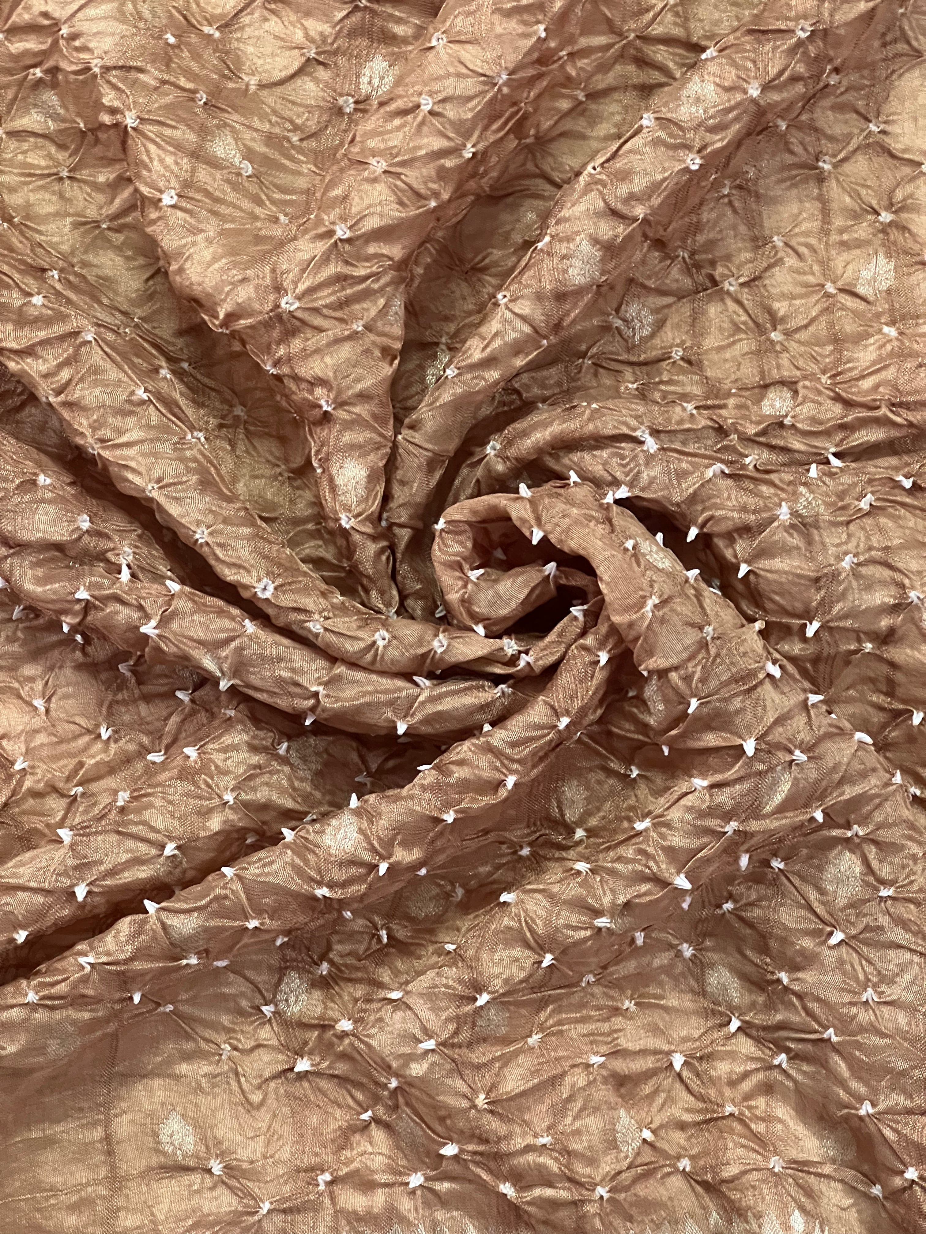 Tussar Bandhej Saree