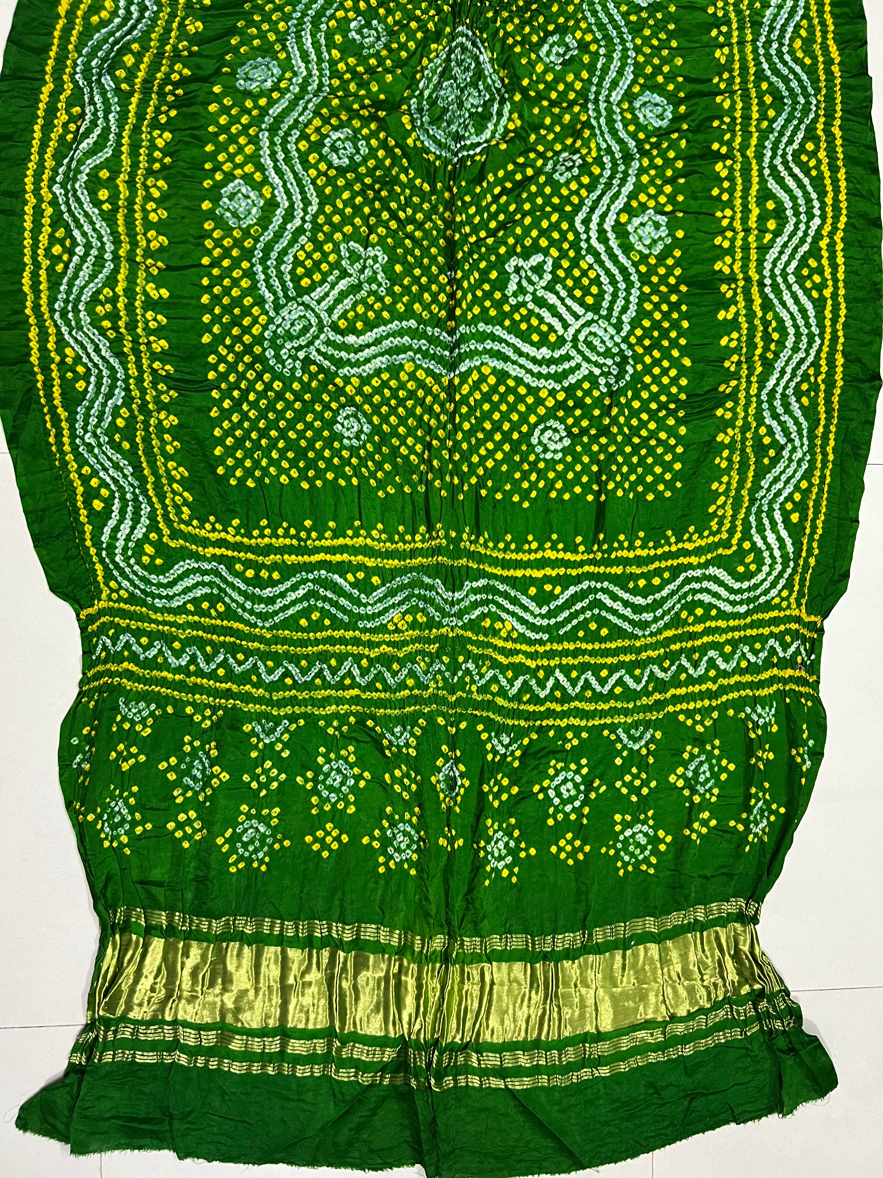 Gaji Silk Bandhej Dupatta Secondary image