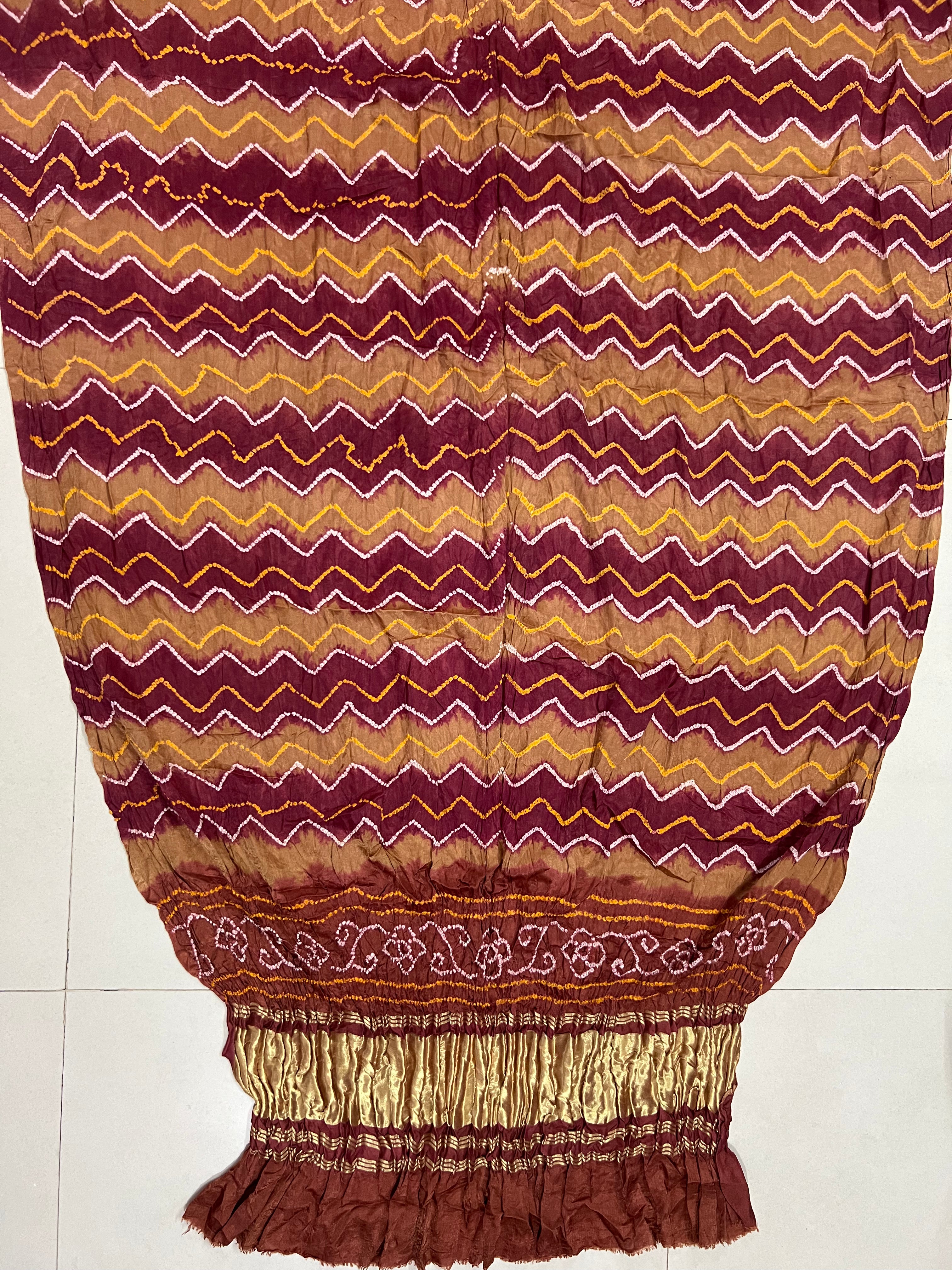Gaji Silk Bandhej Dupatta Secondary image