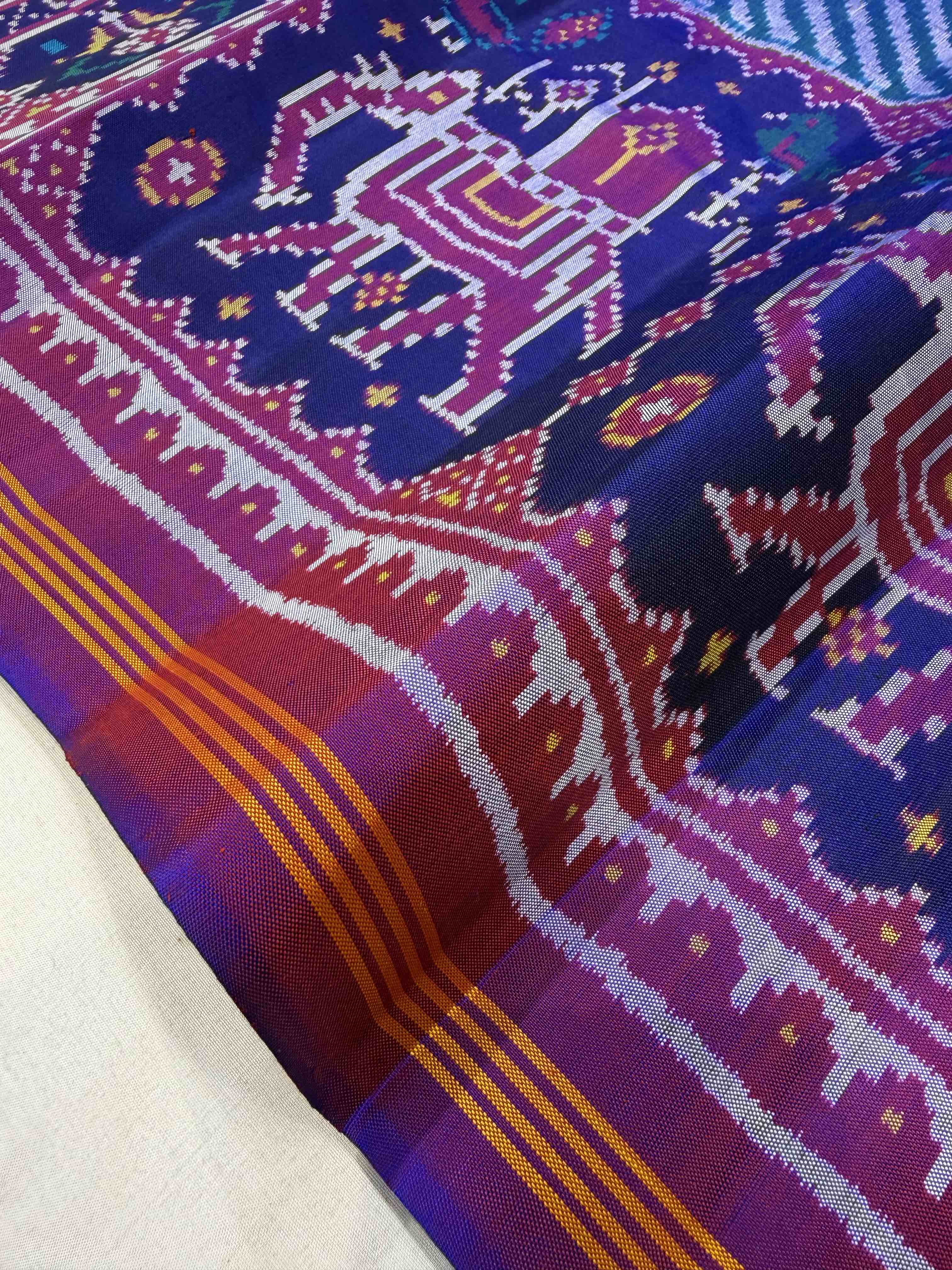 Handwoven Patola Silk Saree