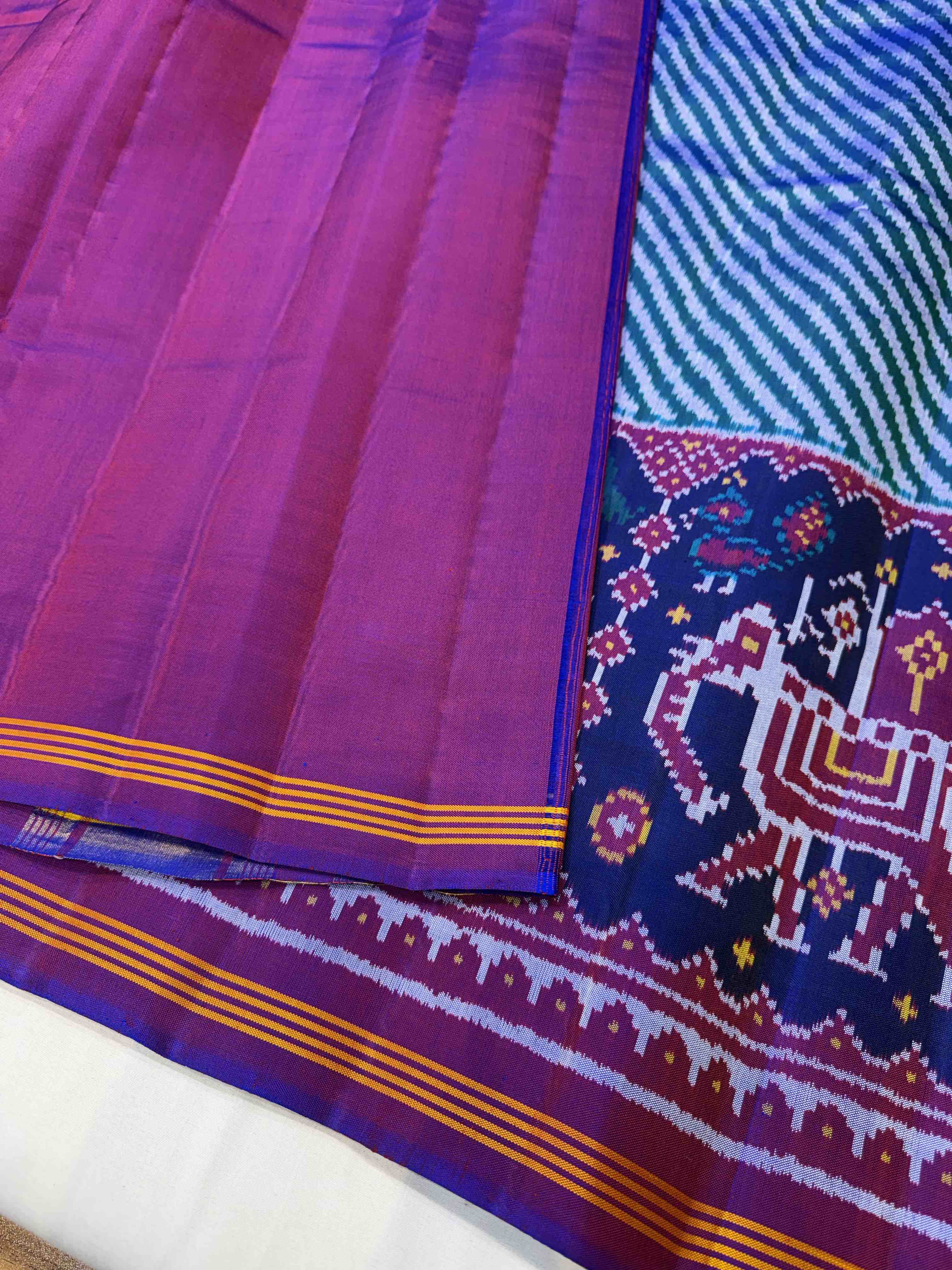 Handwoven Patola Silk Saree