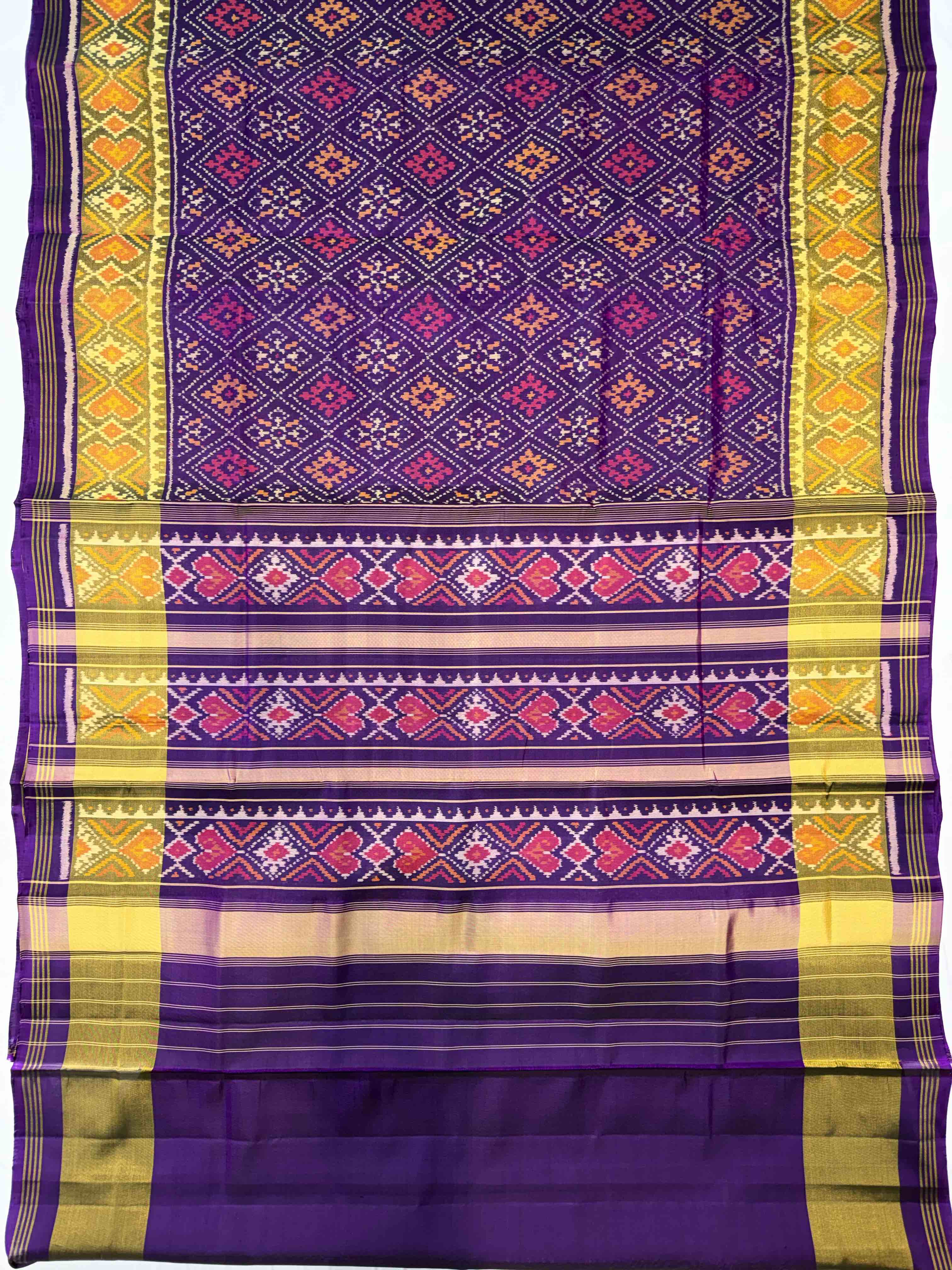 Handwoven Patola Silk Saree