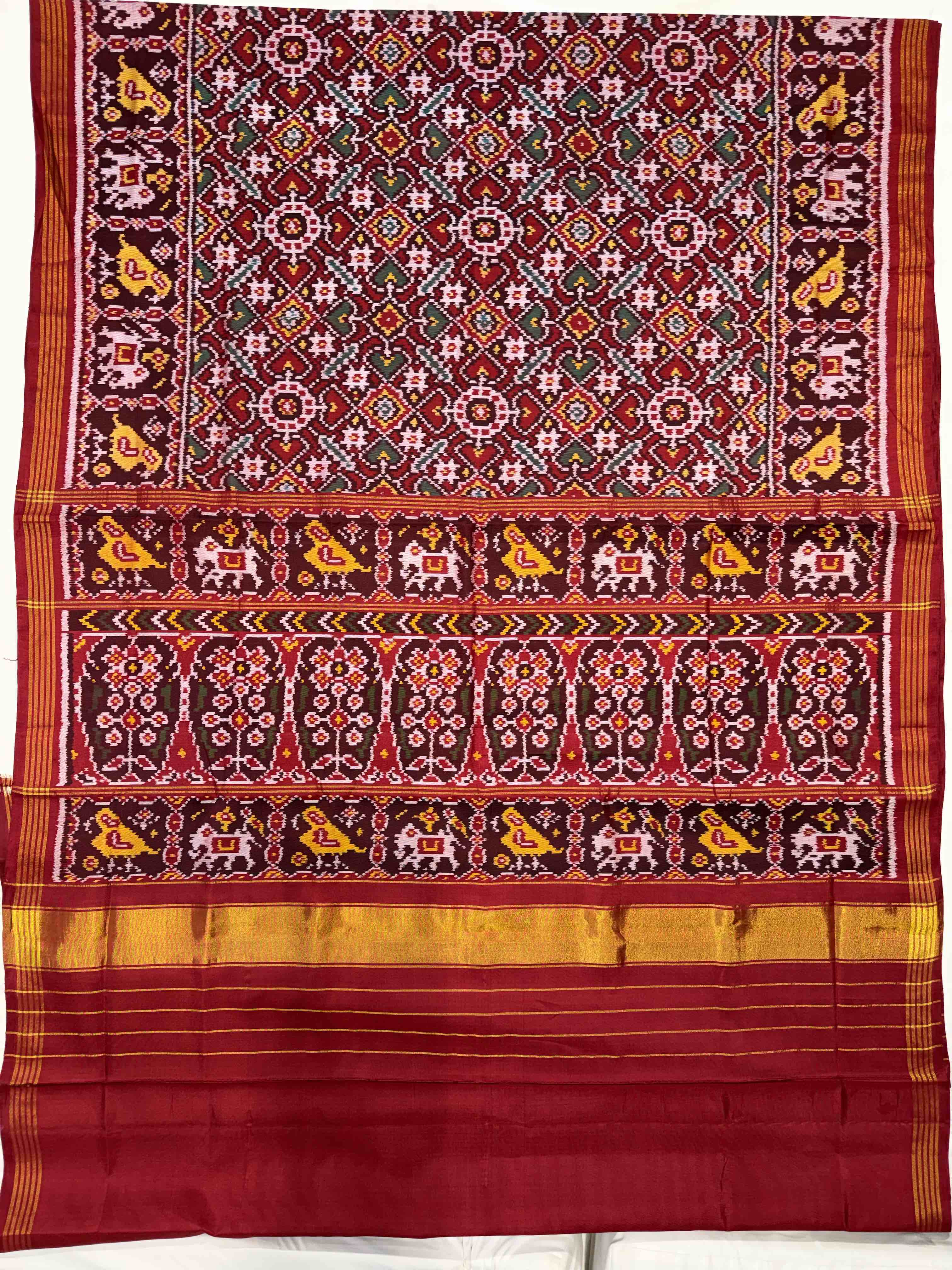 Handwoven Patola Silk Saree